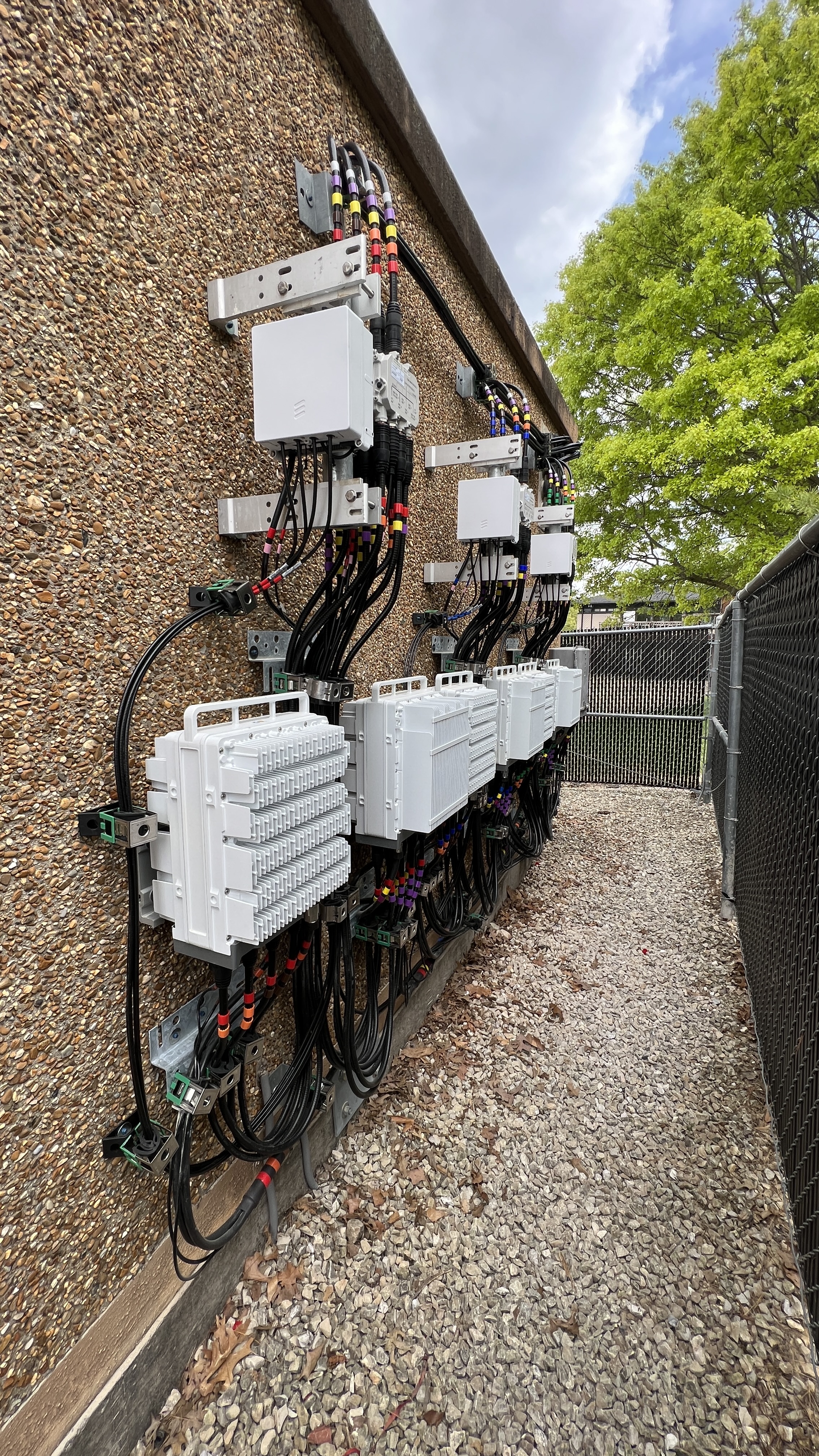 Equipment wall mount installation